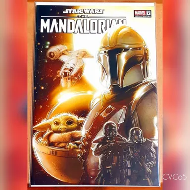 Star Wars: The Mandalorian #7 Andrews Cover (2023) NM/MT 9.8