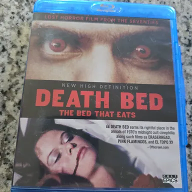 DEATH BED THE BED THAT EATS Blu-ray NEW & SEALED Cult Epics UNRATED REGION FREE