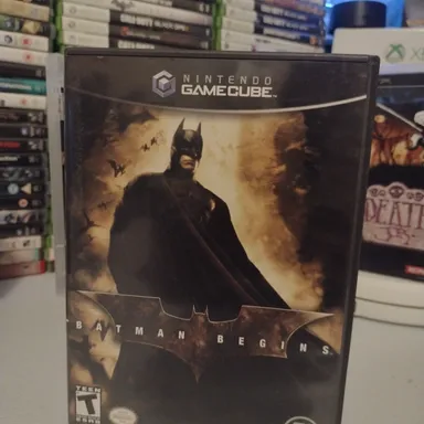 NINTENDO GAMECUBE BATMAN BEGINS MISSING MANUAL AS SHOWN IN PICS