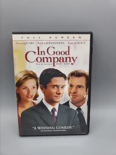 In Good Company DVD Topher Grace Scarlett Johansson
