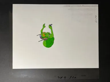 The Real Ghostbusters Slimmer Original Animation Cel  (5-10)