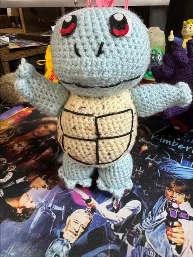 Handmade crocheted squirtle!!!
