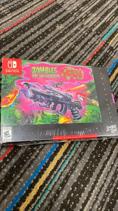 Switch Zombies Ate My Neighbors Ghoul Patrol Limited Run Sealed