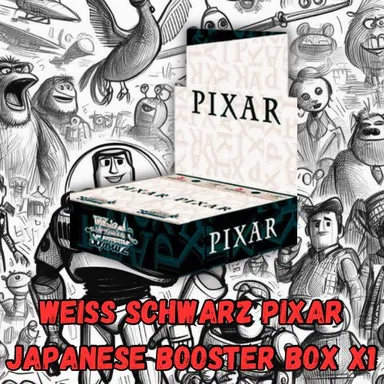 Weiss Schwarz Pixar Japanese Booster Box x1