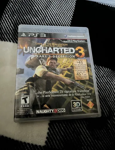 Uncharted 3 for PlayStation 3