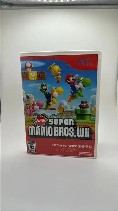 Nintendo Wii - New Super Mario Bros Wii *White Case Variant*