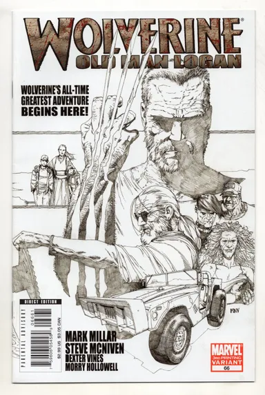 Wolverine (Old Man Logan) #66 NM Third Print Mark Millar Steve McNiven