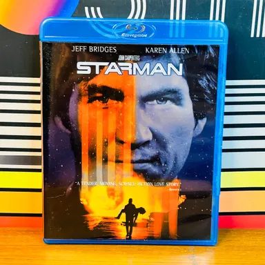 Starman Blu-ray Disc 1984 Jeff Bridges John Carpenter Sci- Fi Classic