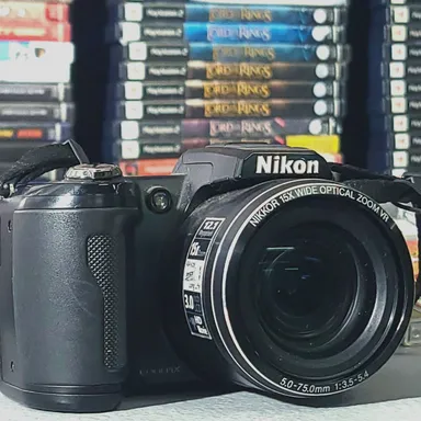 Nikon CoolPix L110 12.1MP Digital Camera (w/ 15x Zoom, 3.0" LCD")