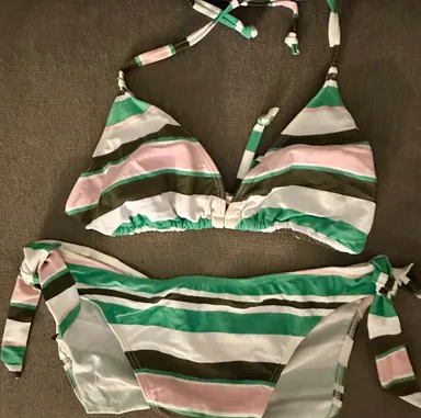 Striped String bikini
