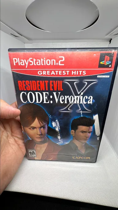 PS2 - Resident Evil Code Veronica X (GH case, Black label disc)