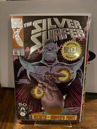 Silver Surfer #50 Embossed Foil (1991)