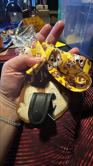 Chip and Dale Lanyard AND Ear Holder