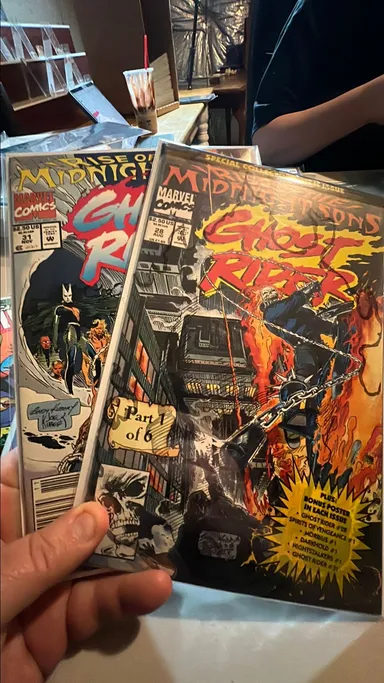 Ghost Rider #28 and 31 1st Midnight Sons Keys