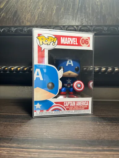 Funko Pop! Vinyl Figure Marvel Captain America Avengers #06