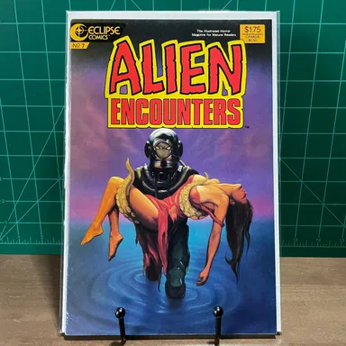 Alien Encounters #7 Bruce Jones, Bo Hampton 1986
