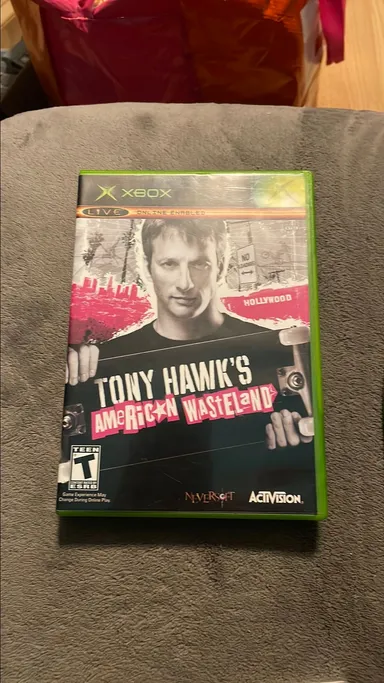 Xbox Tony Hawk's American Wasteland no manual