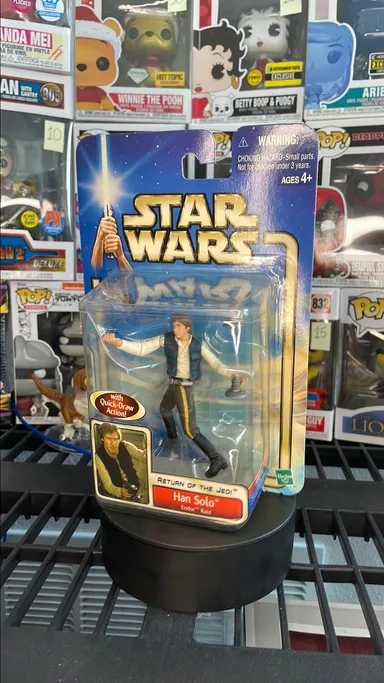 Star Wars: ROTJ - Han Solo with blaster pistol