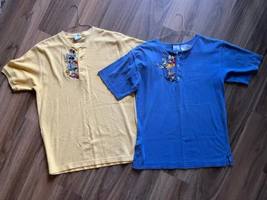 Vintage Disney T-shirt Bundle Medium Embroidered
