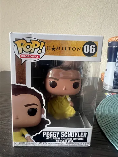 VAULTED Peggy Schuyler Hamilton Funko Pop #06 Theater Musical Broadway U.S. An American History Show