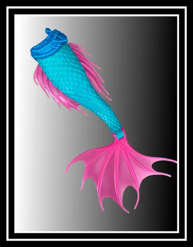 Monster High Create-A-Monster Siren Mermaid Tail with Belt