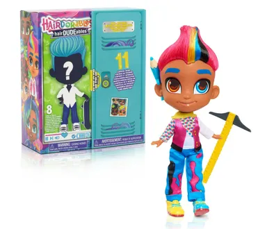 HairDUDEables Series 3, Hairdorables Surprise Collectible Doll,Kids Toys