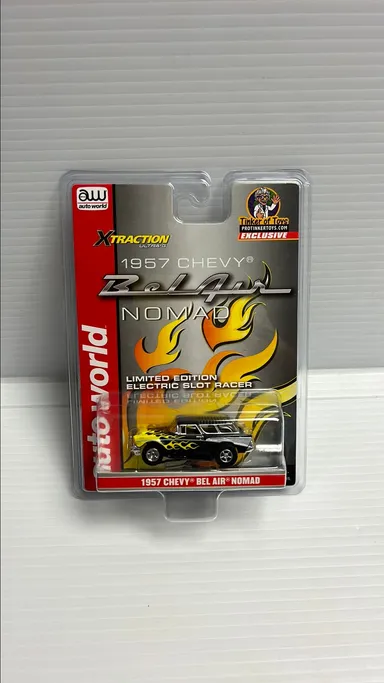 CP7820 1957 Belair black with yellow flames extraction chassis