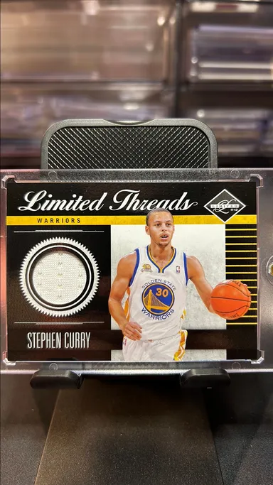 STEPH CURRY GAME WORN PATCH /99