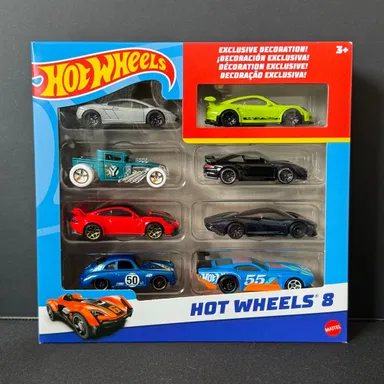 Hotwheels 8-pack