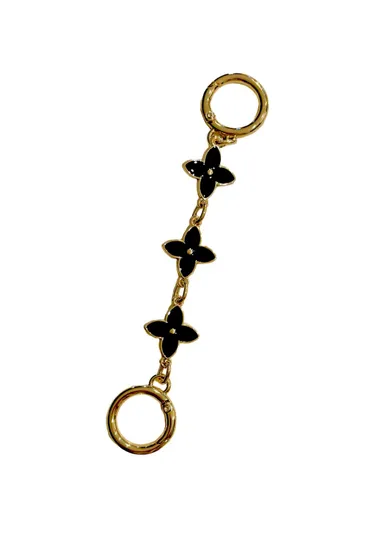 Chain extender or Bag Charm 3 black charm