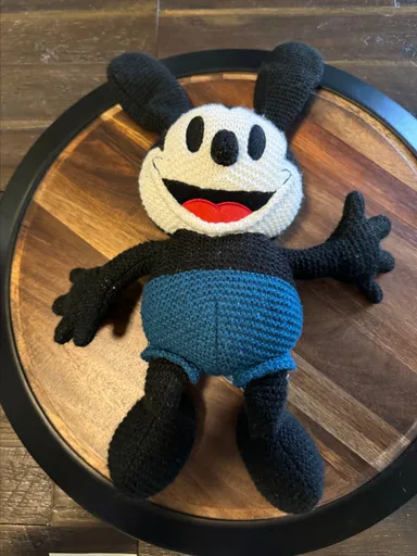 Disney parks classic cozy knits Oswald, the Lucky rabbit plush