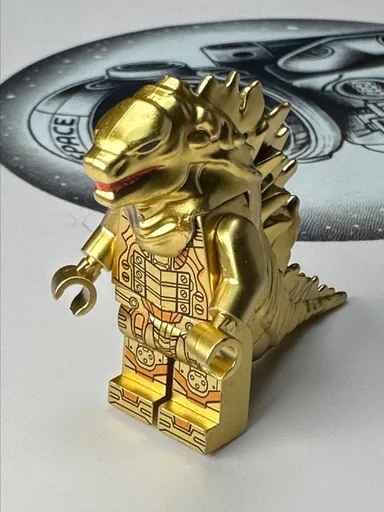 Custom Gloss Gold Godzilla
