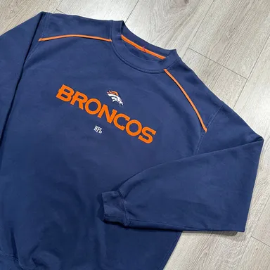 Vintage NFL Denver Broncos Crewneck Sweatshirt Size L/XL