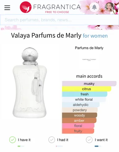 Parfums de Marly Valaya 10ml