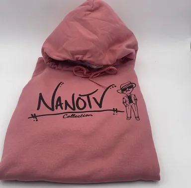 NanoTV Miami Vice Mauve Hoodie, Size XL