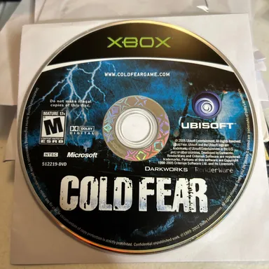 Xbox cold fear