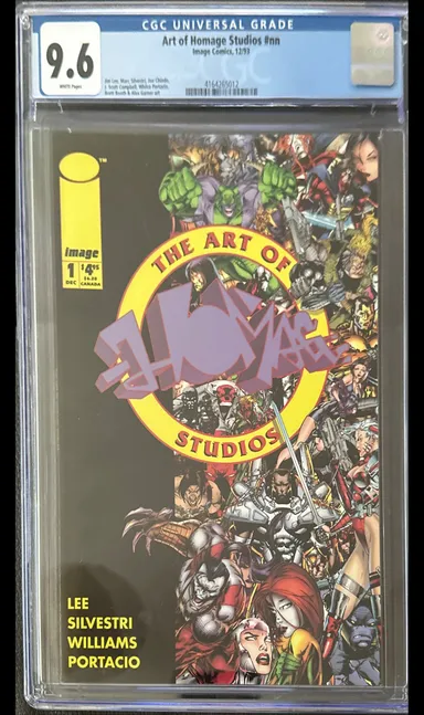 Art of Homage Studios CGC Graded 9.6 Image Comics