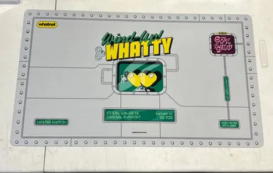 Whatnot Playmat Wind Up Whatty The Game Show Rare (750 Made)  24x14 Inch