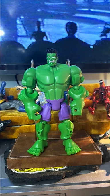 2013 Hasbro Marvel Super Hero Mashers Avengers Incredible Hulk 7" Action Figure