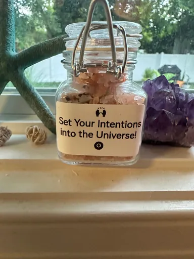 Set Your Intention Jar