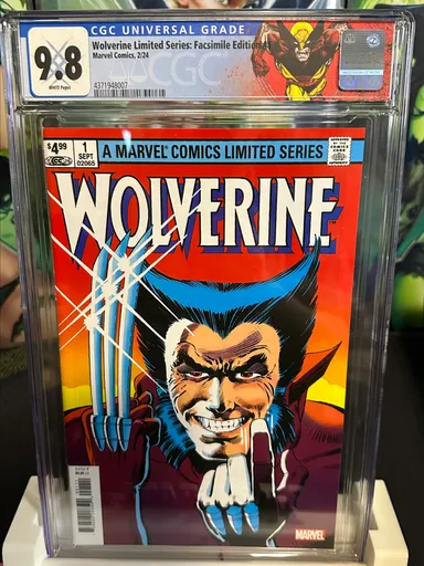 Wolverine Limited Series: Facsimile Edition #1 CGC 9.8