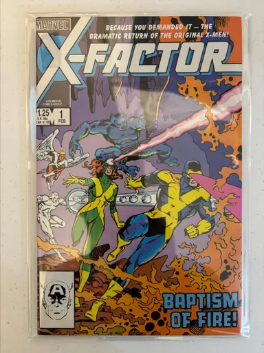 X-Factor (1986 series) #1 Very Fine condition Marvel comics