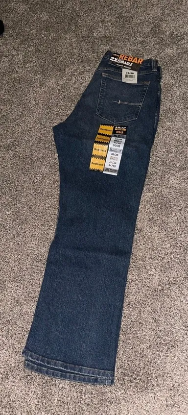 Ariat men's work rebar jeans 34x30