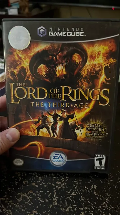 Lord of the rings the third age gamecube