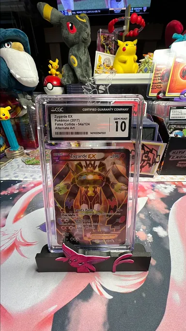 Zygarde Ex 54a Fates Collide Mega Powers Collection (2017) CGC Gem Mint 10