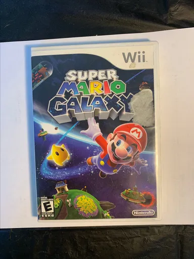 Wii Super Mario Galaxy complete with manual