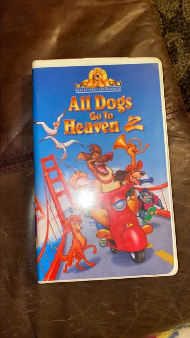 VHS all dogs go to heaven 2