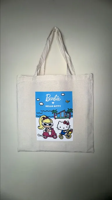 Hello Kitty Barbie Tote Bag 💼