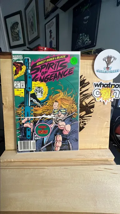 Ghost Rider / Blaze: Spirits of Vengeance #2 (Newsstand Edition), FMV $6 🤑