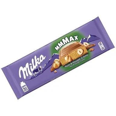 Milka Nuss & Nougat-Creme MMMax Large Chocolate Bar